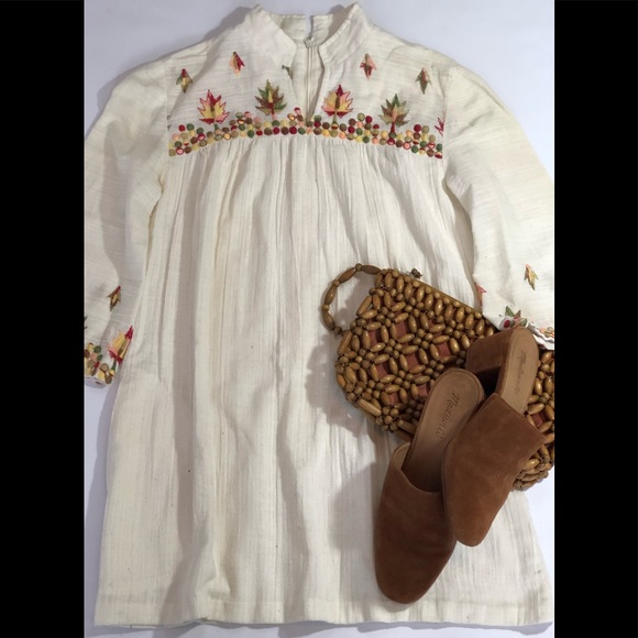 Vintage Tops - Vintage Embroidered Tunic